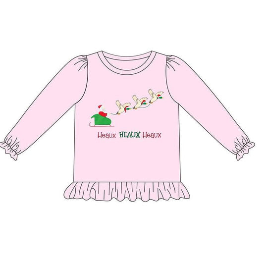 NO MOQ GT0715 Pre-order baby girls clothes long sleeve top