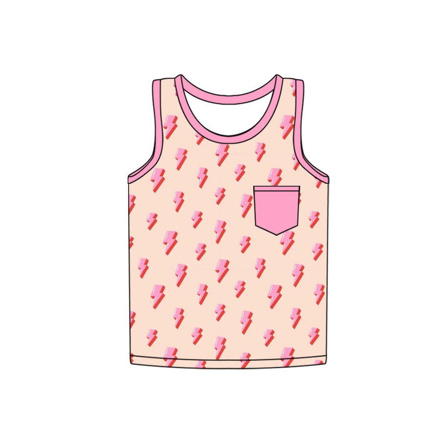 Cute Green Sleeveless Pocket Duck Shirt for Boys’ Summer Days