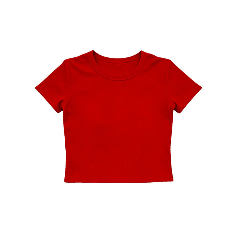 4.15 Pre order No Moq Baby Girls Short Sleeve Top Sport Short Yoga Active Clothes Sets