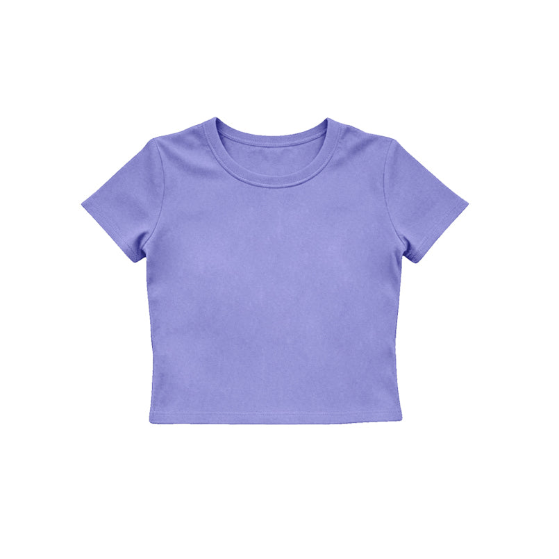 4.15 Pre order No Moq Baby Girls Short Sleeve Top Sport Short Yoga Active Clothes Sets