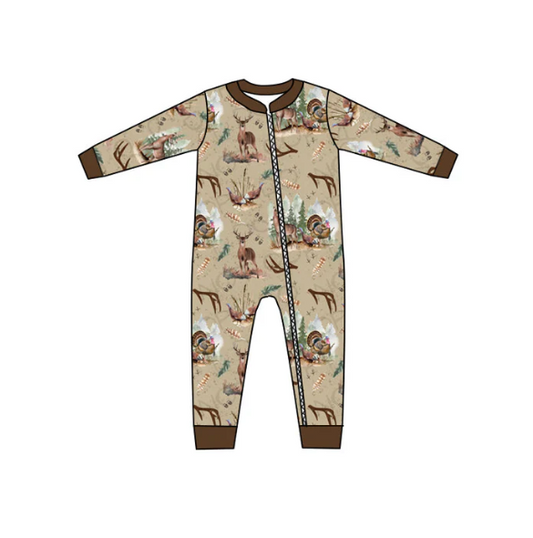 LR1014  Pre-order baby  boys clothes long  sleeves romper