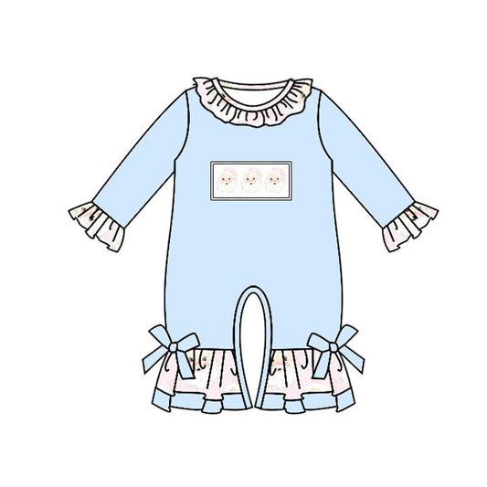 LR1052  Pre-order baby  girls clothes long  sleeves romper