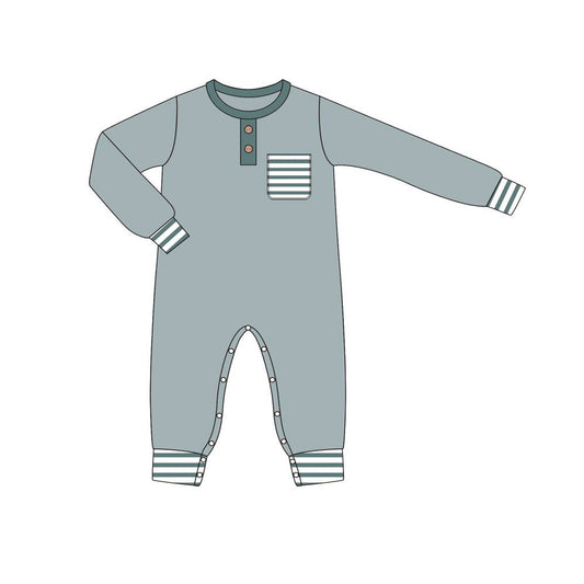LR1107  Pre-order baby boys clothes long  sleeves romper