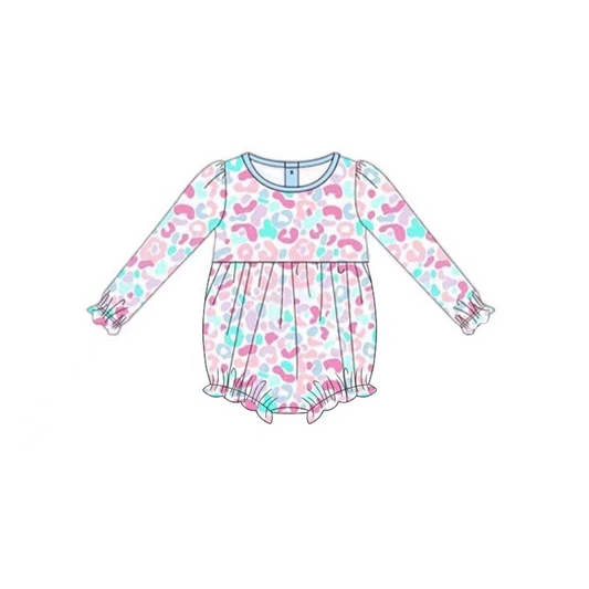 LR1144  Pre-order baby  girls clothes long  sleeves romper