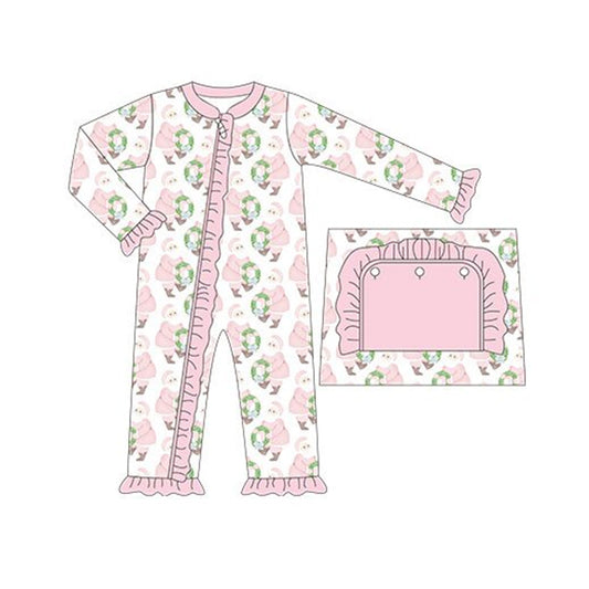 LR1147  Pre-order baby  girls clothes long  sleeves romper