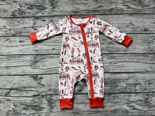 LR1164  Pre-order baby boys clothes long  sleeves romper