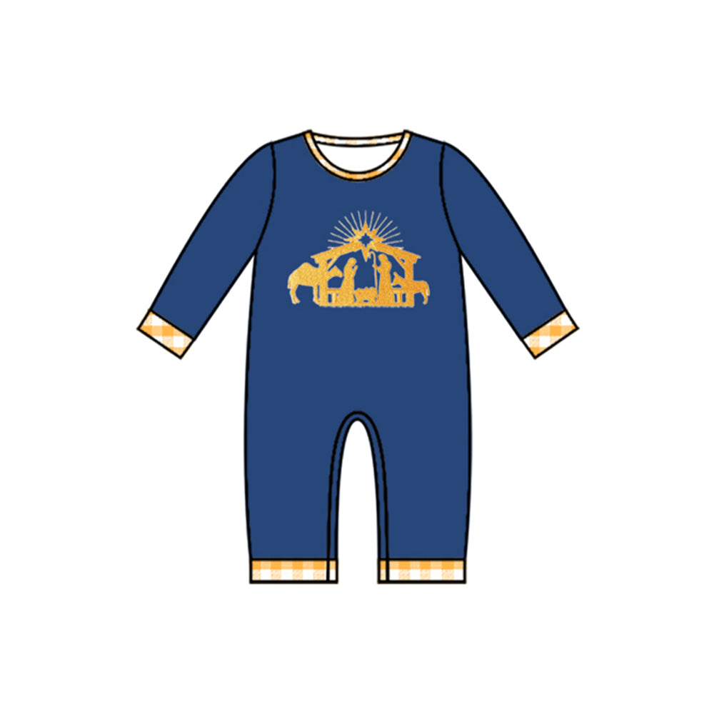 No moq LR1245  Pre-order Size 0-3m to 2t baby boys clothes long  sleeves romper