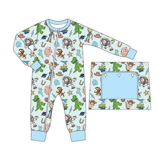 No moq  LR1297 Pre-order Size 0-3m to 2t baby boys clothes long  sleeves romper