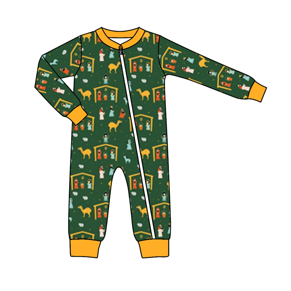 No moq  LR1376 Pre-order Size 0-3m to 2t baby boys clothes long  sleeves romper