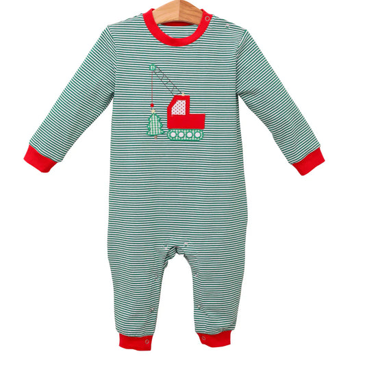 No moq LR1402 Pre-order Size 0-3m to 2t baby boys clothes long  sleeves romper