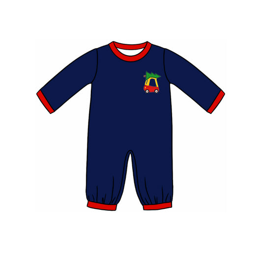 No moq LR1422 Pre-order Size 0-3m to 2t baby boys clothes long  sleeves romper