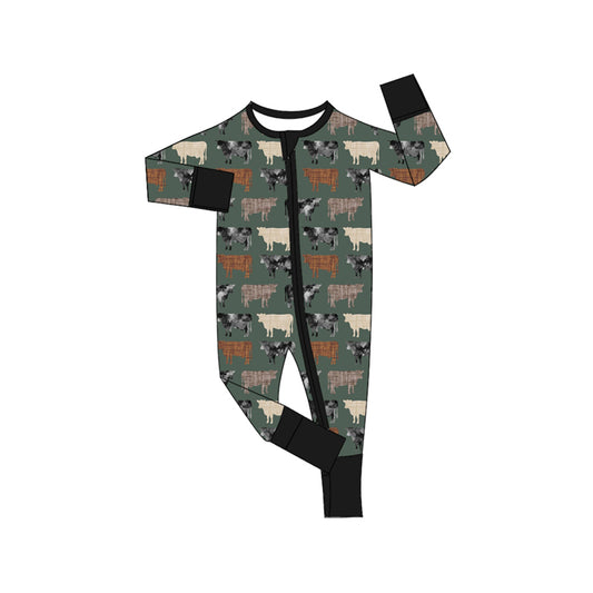 No moq  LR1454 Pre-order Size 0-3m to 2t baby boys clothes long  sleeves romper