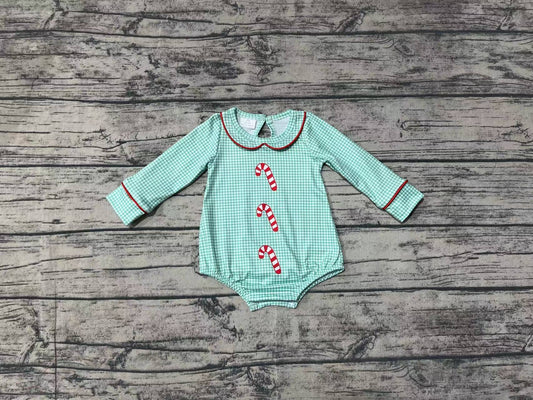 No moq  LR1519 Pre-order Size 0-3m to 2t baby boys clothes embroidery long  sleeves romper