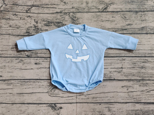 No moq  LR1575 Pre-order Size 0-3m to 2t baby boys clothes embroidery long  sleeves romper