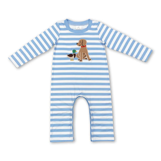 USA Warehouse (IN STOCK) Baby Kids long sleeves ruffleTwo Way Zip Convertible Rompers