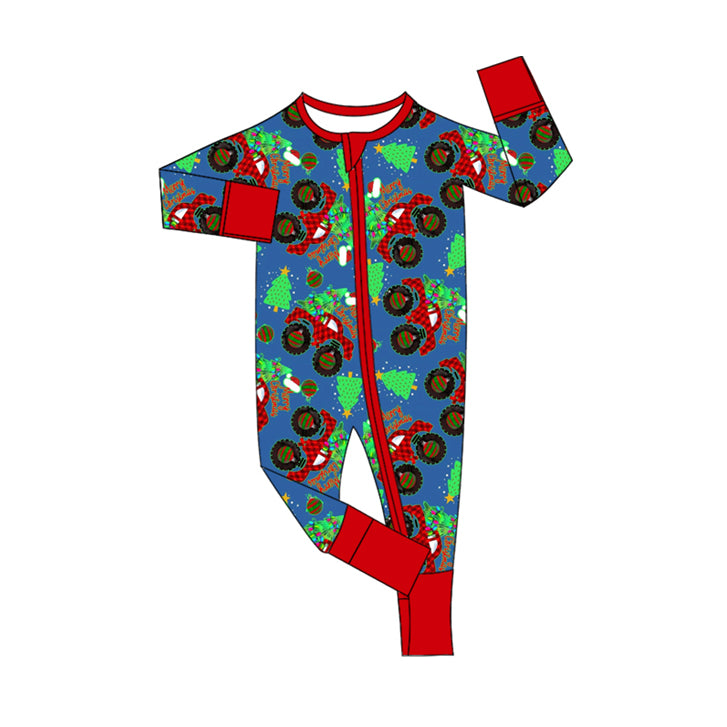 No moq  LR1698 Pre-order Size 0-3m to 2t baby boys clothes long  sleeves romper