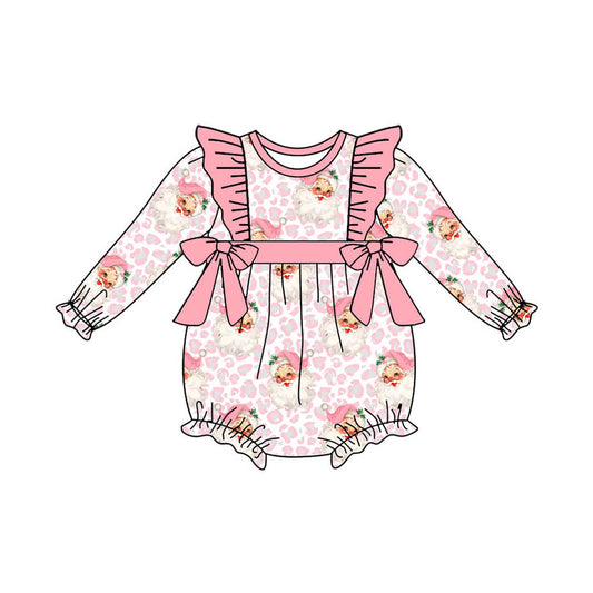 No moq LR1766 Pre-order Size 0-3m to 2t baby girls clothes long  sleeves romper