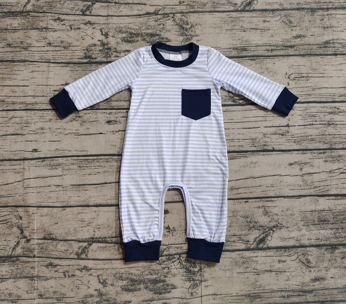 No moq LR1805 Pre-order Size 0-3m to 2t baby boys clothes long  sleeves romper