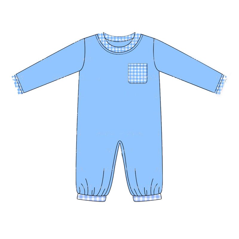 No moq LR1814 Pre-order Size 0-3m to 2t baby boys clothes long  sleeves romper