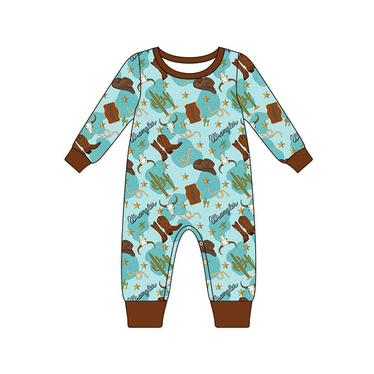 No moq  LR1914  Pre-order Size 0-3m to 2t baby boys clothes long  sleeves romper