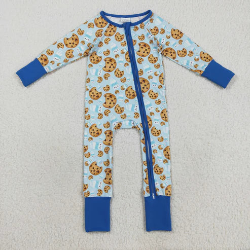 12.12 RTS Sibling Baby Kids Holly Bows Santa Christmas Two Way Zip Convertible Rompers