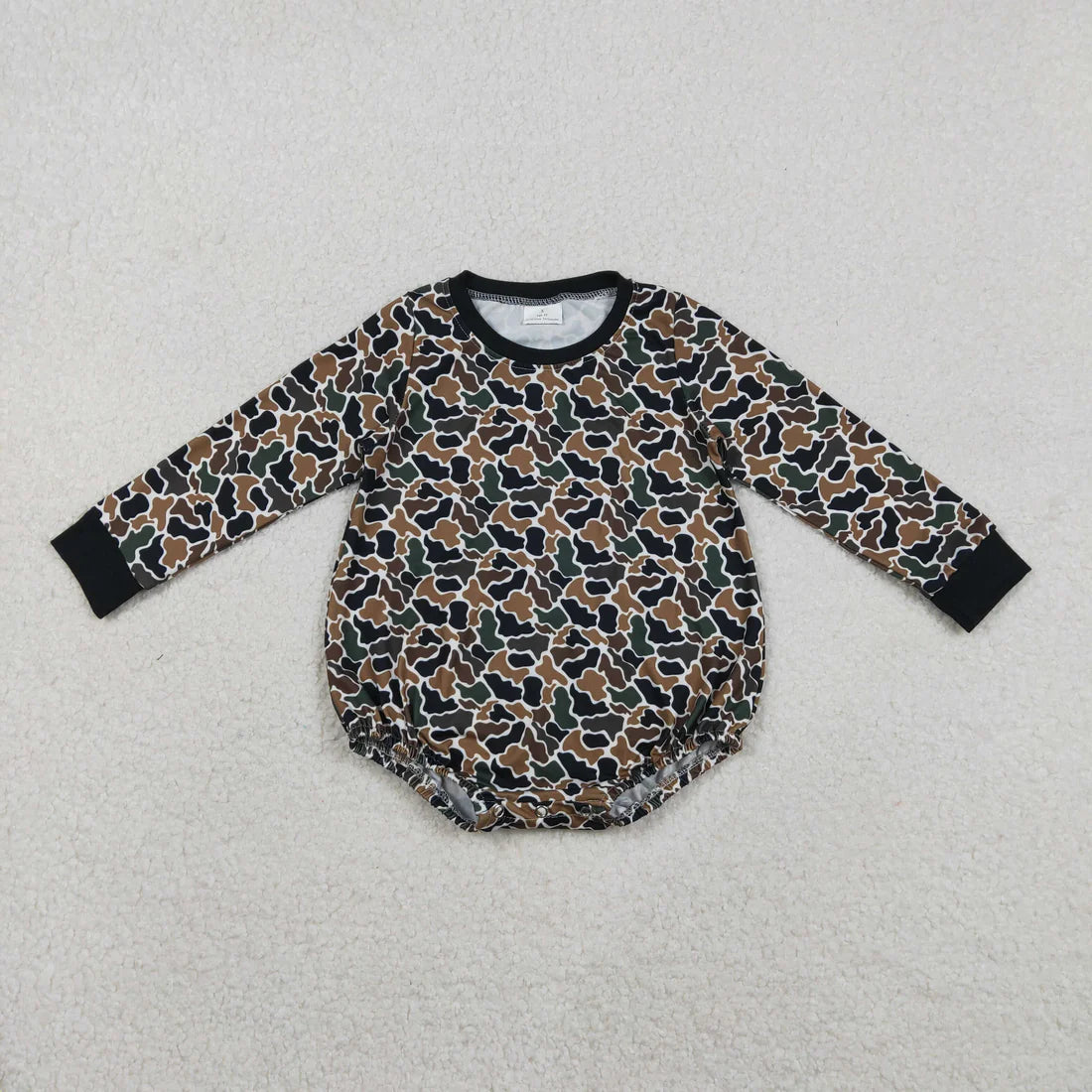 11.24 RTS Sibling Baby Boys Girls Camo Bows Ducks Southern Hunting Rompers