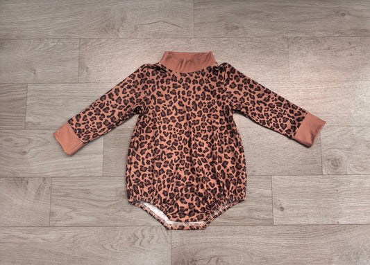 LR3264 Sample No Moq milk silk Baby Boys Long Sleeve Brown Brown Rompers