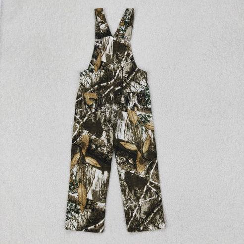 11.7 RST Sibling Baby Boys Kids Fall Hunting Camo Denim Strap Jumpsuits Overall