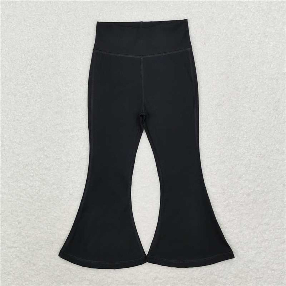 USA Shop (in stock)  P0578 New Rts No Moq 8-9 Days By Air Arrived it Black active wear kids girls yoga pants
