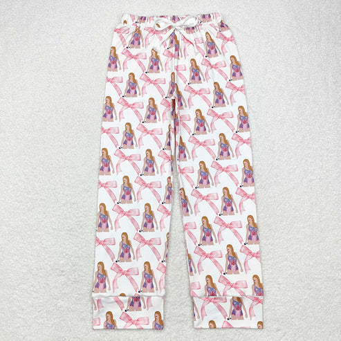 9.20 RTS Sibling Adult Women Cartoon Mouses Bows Singers Pajamas Flare Pants