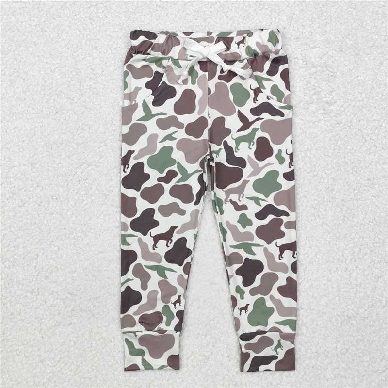 P0660Baby Boys Hunting Duck Dog Camo Pants