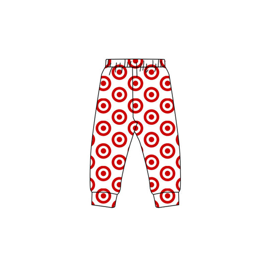 10.15 P0909 Pre order No Moq Baby Boys Red Print Jogger Pants