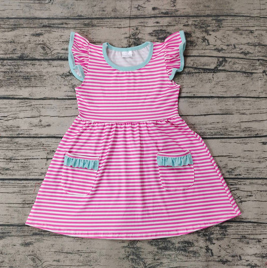 Pre-order baby girl clothes short sleeve girl toddler summer dress