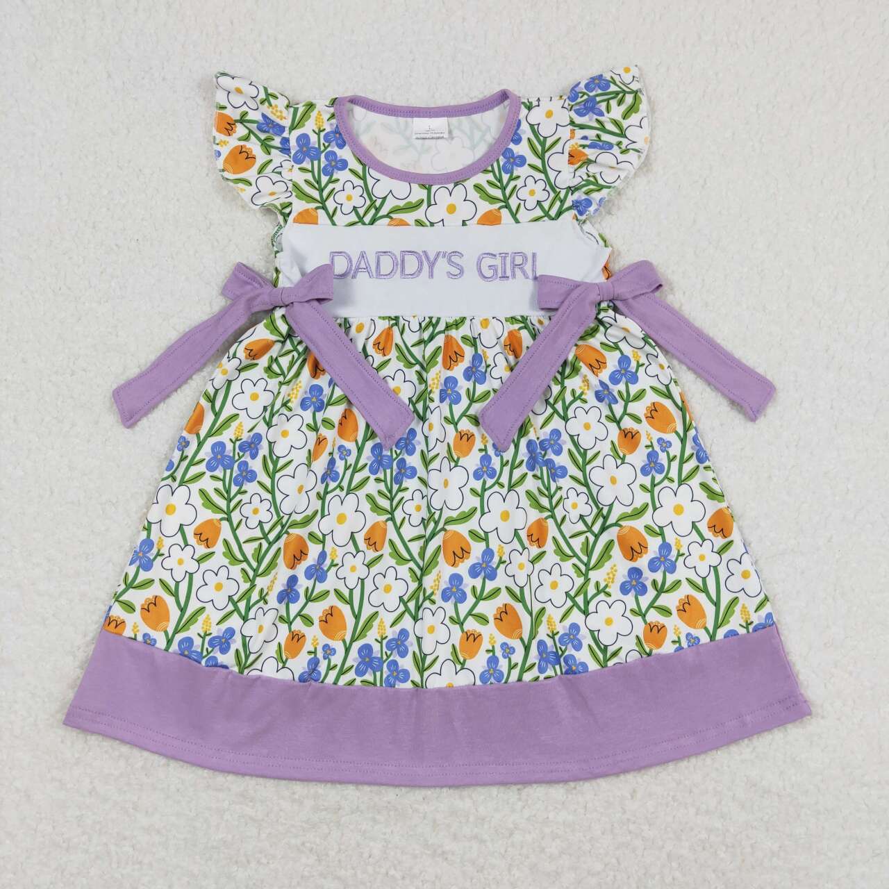 GSD0753 kids girl clothes short sleeve boutique summer dress