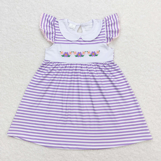 GSD0836 kids girl clothes short sleeve boutique summer dress