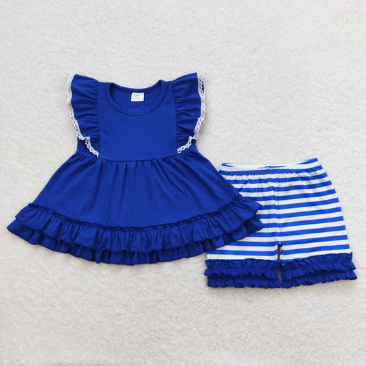 GSSO0762 Girls summer clothes sleeveless top with shorts set