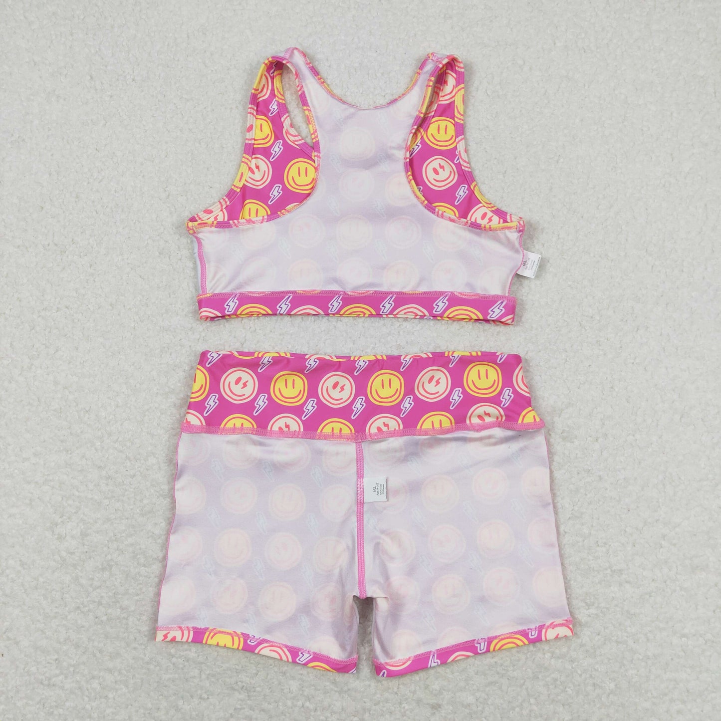 GT0520 kids girls summer clothes sleeveless top + shorts 2 pieces set