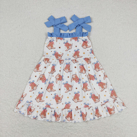 GSD1166 Baby girl summer clothes  sling kids dress
