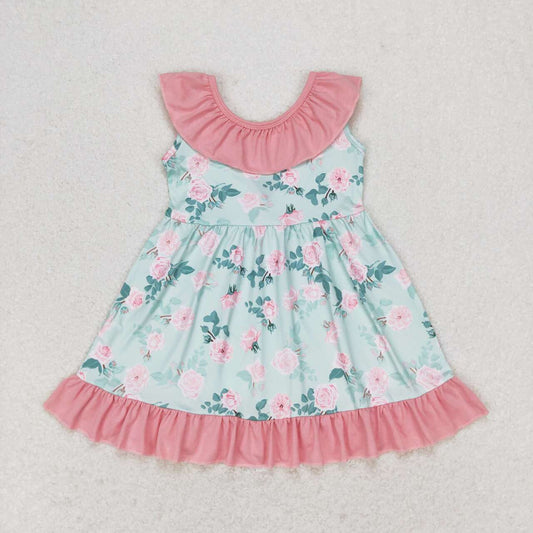 GSD0722 Baby girl summer clothes  sleeves kids dress