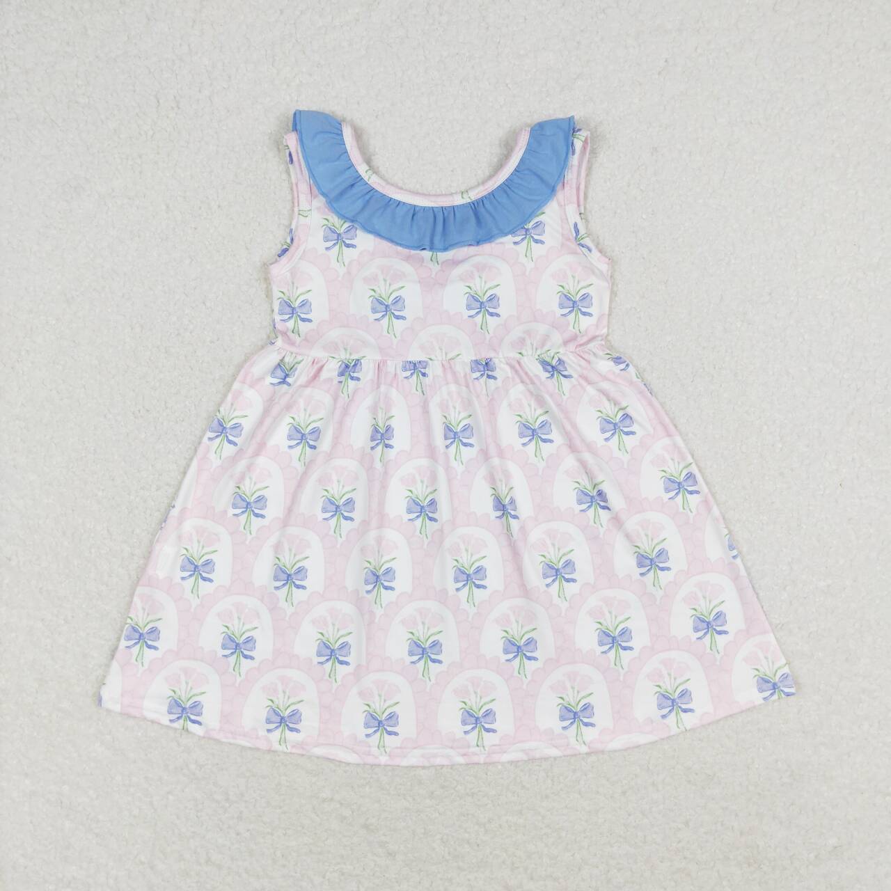 GSD0909 Baby girl summer clothes  sleeves top kids dress