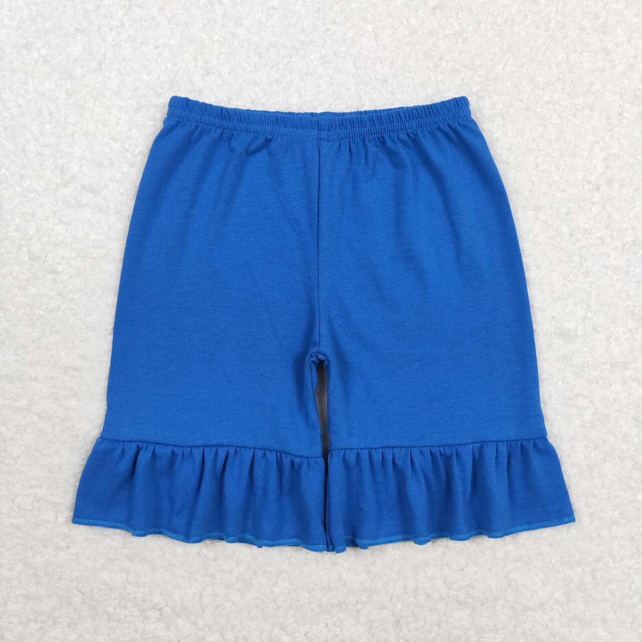 SS0349 Kids Boys summer blue one layer lace shorts