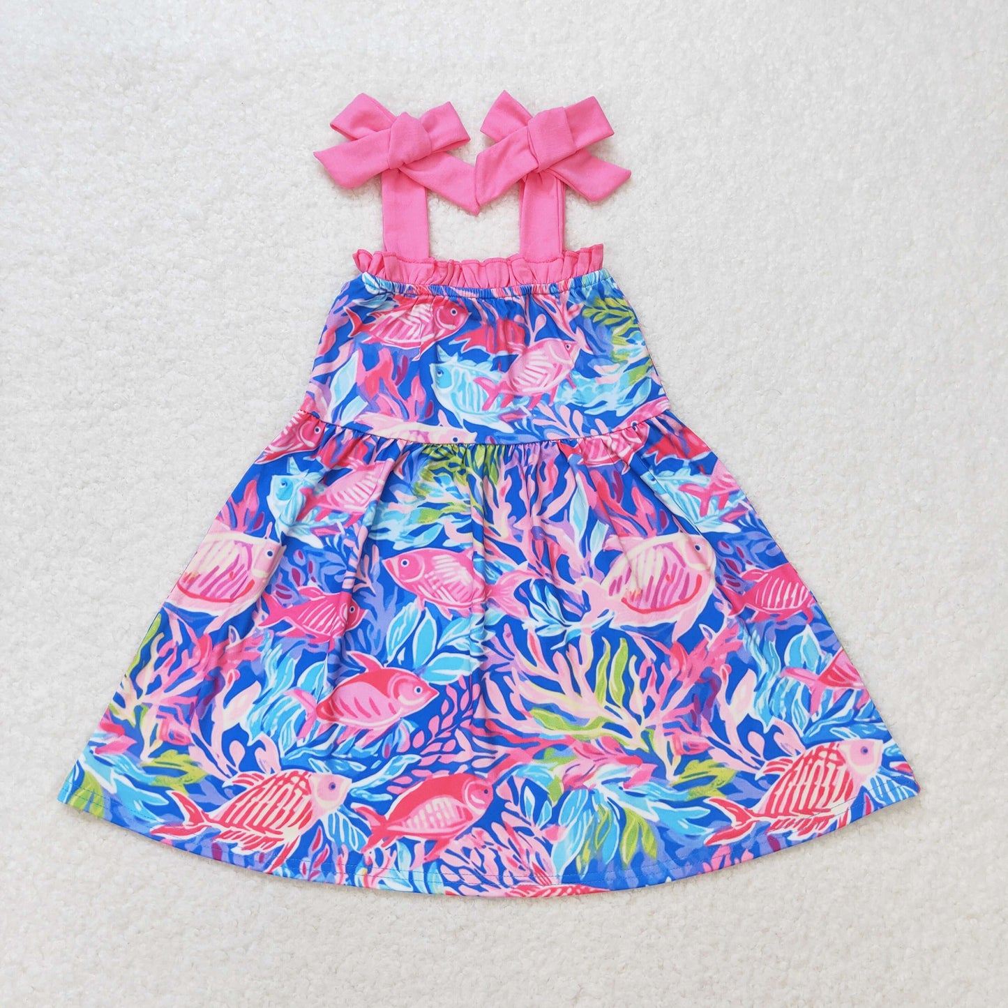 GSD1172 Baby girl summer clothes sling top kids dress