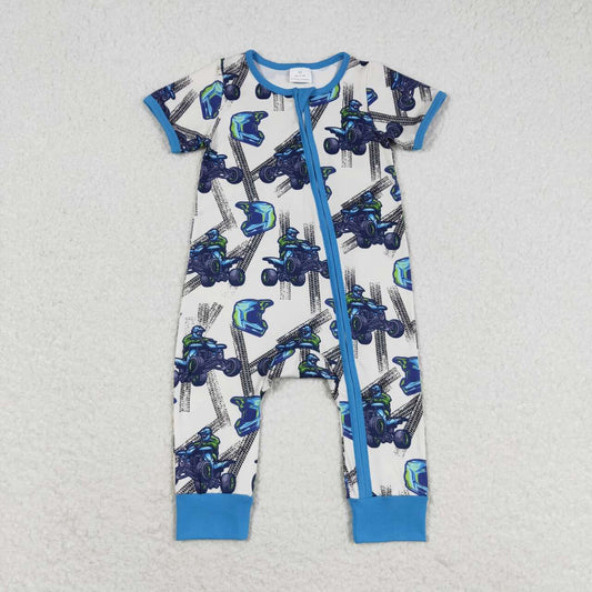 SR1379  Kids boys summer clothes short sleeve with romper