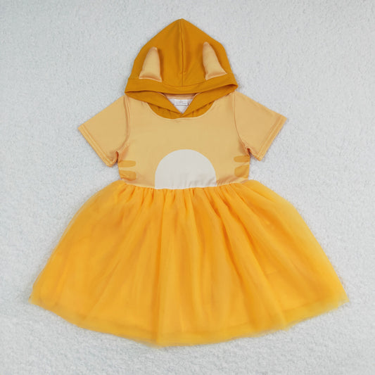 GSD0998 Baby girl summer clothes short sleeve top kids dress