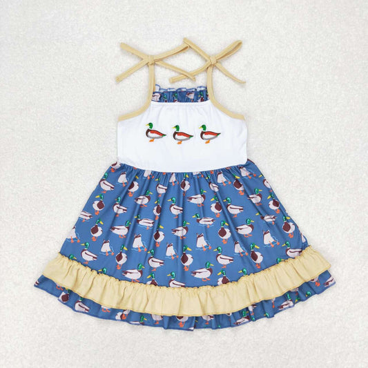 GSD0891 Baby girl summer clothes suspenders top kids dress