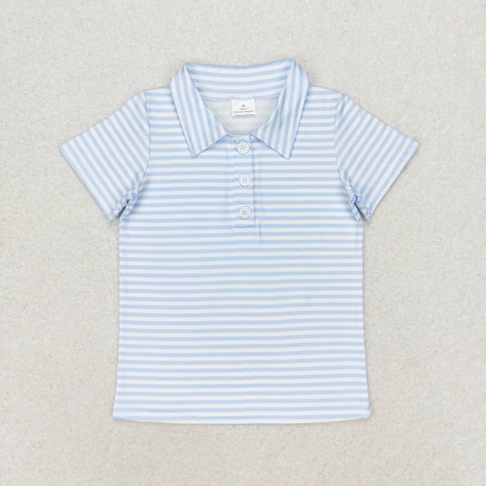 BT0653  Baby boy summer clothes short sleeves top kids