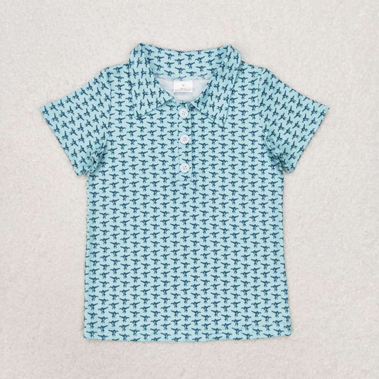 BT0497  Baby boy summer clothes short sleeves top kids