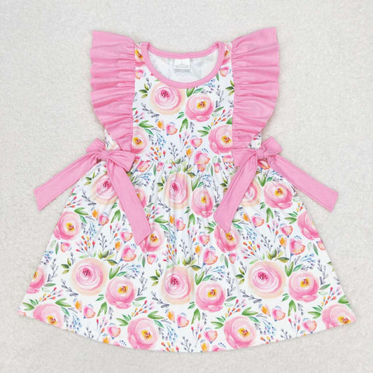 GSD1070  Baby girl summer clothes sleeves top kids dress