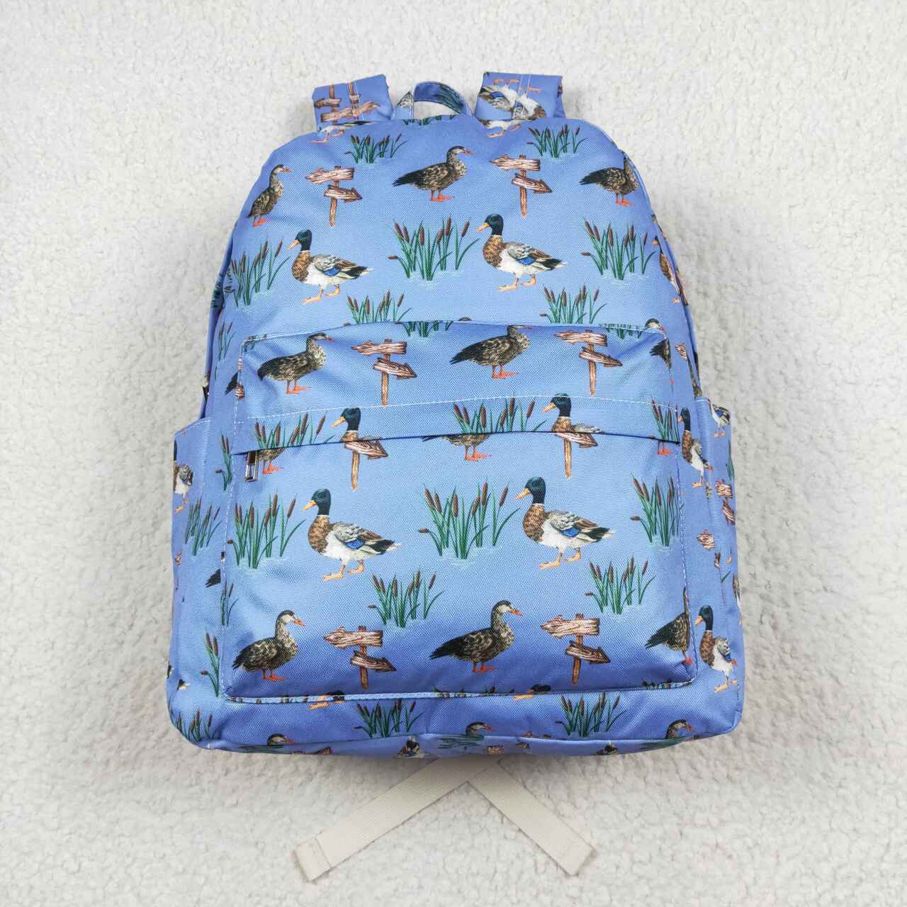 RTS no moq BA0200 Duck blue and purple backpack