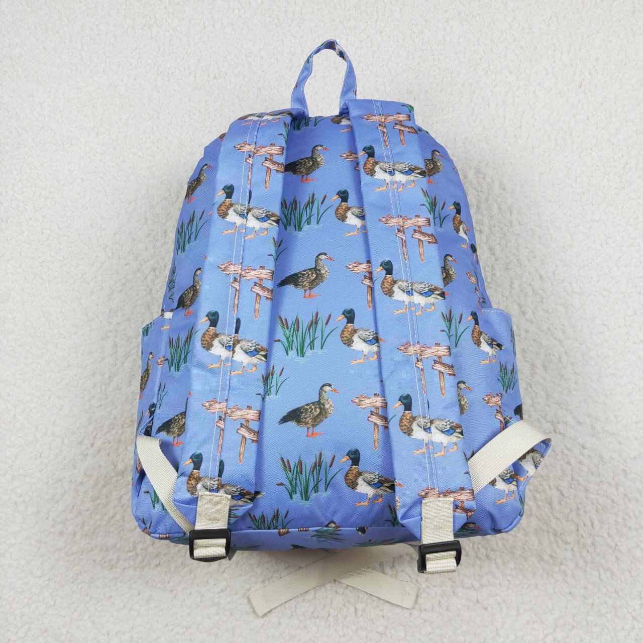 RTS no moq BA0200 Duck blue and purple backpack